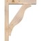 Ekena Millwork Funston Block Smooth Bracket w/ Offset Brace, Douglas Fir, 5 1/2"W x 28"D x 36"H BKT0604X28X36FST05SDF - alternate 2